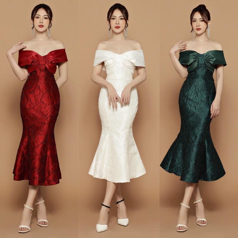Đầm, váy dạ hội dự tiệc tuổi  trung niên  Tphcm, Đà Nẳng, Đồng Nai