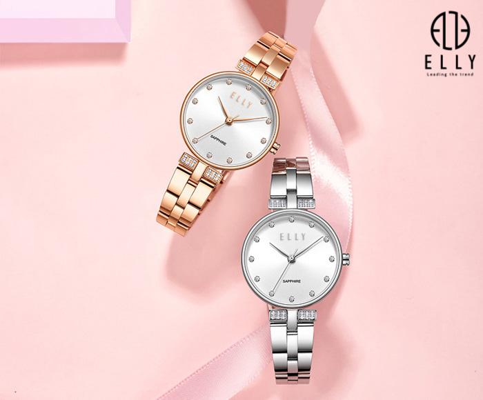 6 Kiểu đồng hồ nữ đẹp chính hãng mặt tròn giây kim loại giá rẻ mới nhất 2022 tphcm, Hà Nội