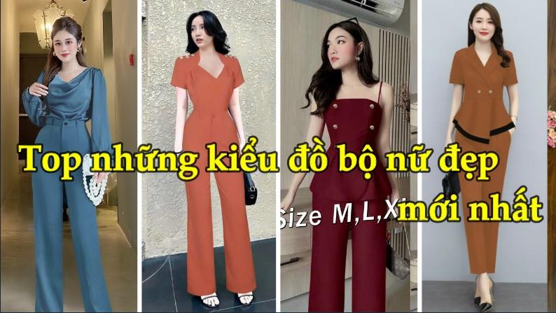 Top những kiểu quần áo đồ bộ nữ đẹp mới nhất Hà Nội, Bình Dương, Tphcm