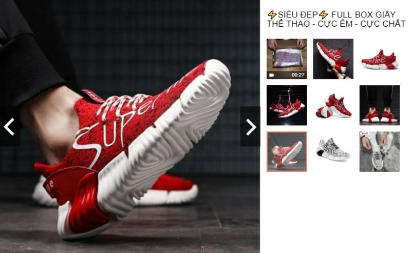 Top 15 đôi giày thể thao Sneaker, Adidas, Nike nam đẹp 2020 trên Shopee đáng mua