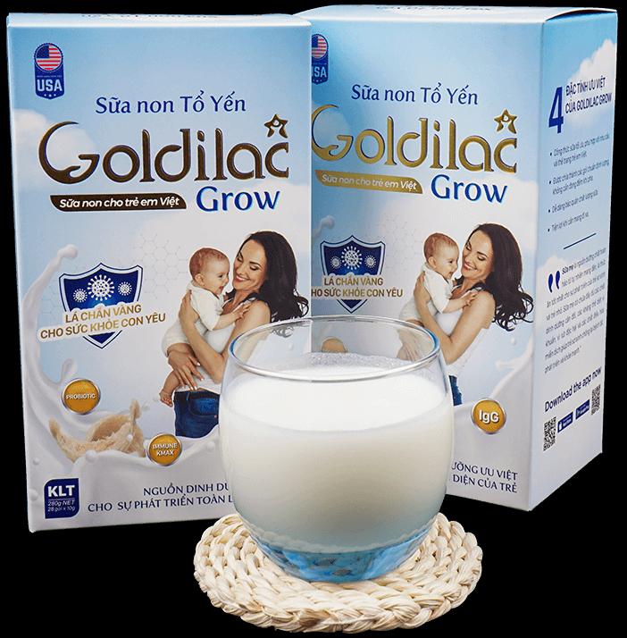 Sữa non tổ yến goldilac grow tốt không ? có bán ở đâu ? bao nhiêu tiền ?