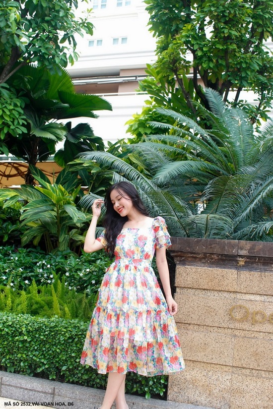 ĐẦM MAXI ĐI BIỂN XINH XẮN CÁ TÍNH -2532