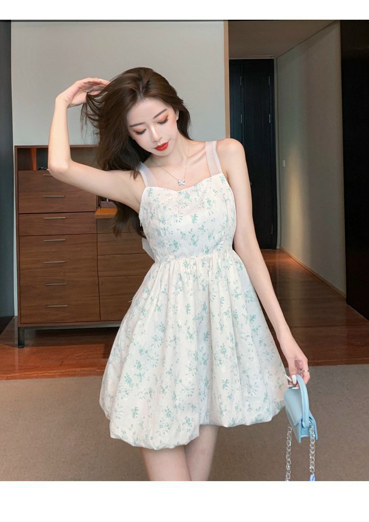ĐẦM CÔNG CHÚA CHIẾT NƠ EO XINH XẮN CAO CẤP SANG TRỌNG- HN1172